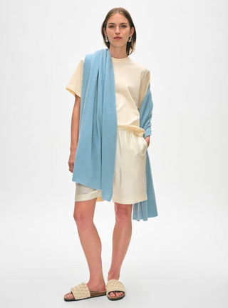 Slate Blue Travel Wrap