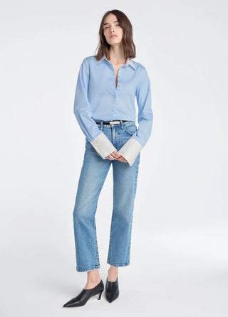 Cuffed Statement Blouse