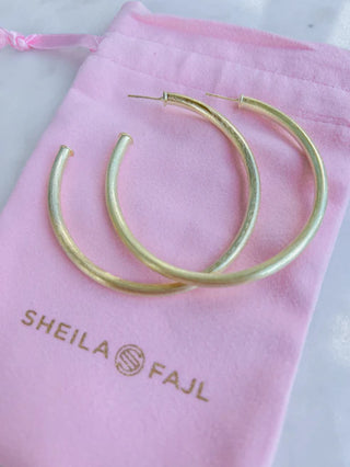 Everybody's Favorite Hoops, Brushed Gold