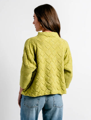 Rowena Sweater, Retro Lime