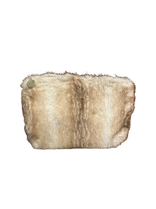 Cosmetic Bag in Faux Fur