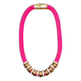 Classic Necklace - Hot Pink