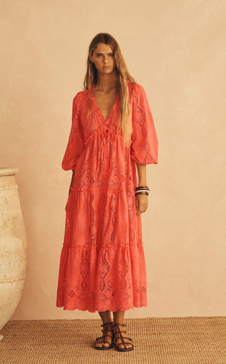 Primarosa Drawstring Maxi