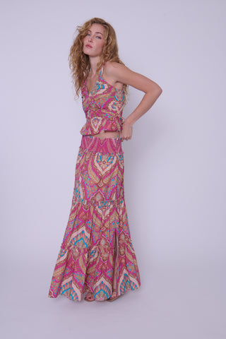 Raquel Skirt Jupiter Print Pink