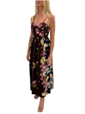 Mallory Midi, Chocolate Floral