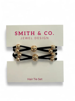 Baller Band Hair Tie Set - Black