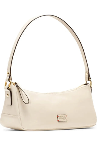 Mia Crinkled Leather, Oyster