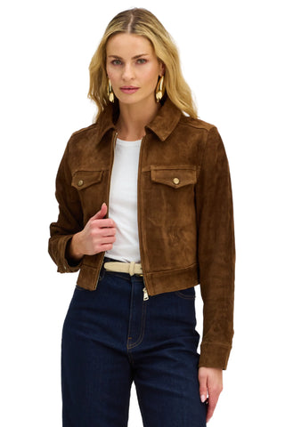 Amber Ally Suede Jacket