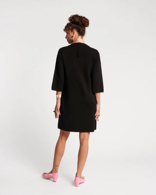 Annie Dress Heirloom Floral Dress in Black