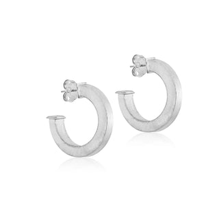 Bianca Silver Hoops