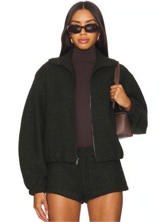 Como Bomber Jacket, Black