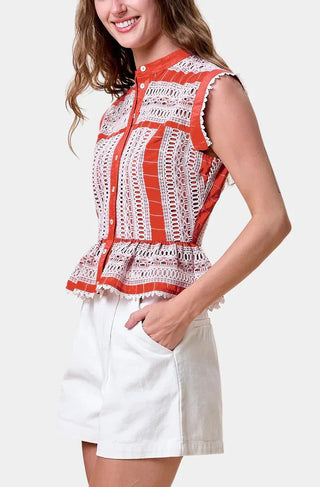 Sienna Top, Paprika