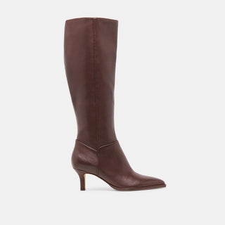 Chocolate Leather Aldy Boot
