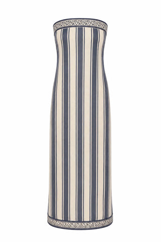 Dalton Midi in Navy Riviera Stripe