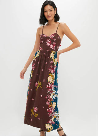 Mallory Midi, Chocolate Floral