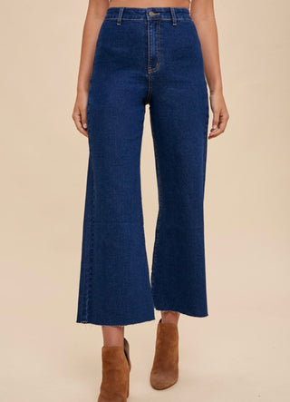 Wide Leg Denim, Dark