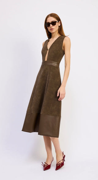 Brown Miller Dress