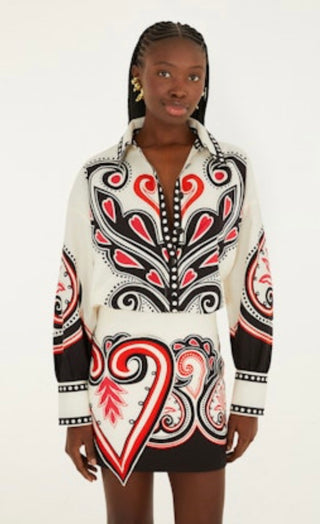 Graphic Ainika Mini Skirt