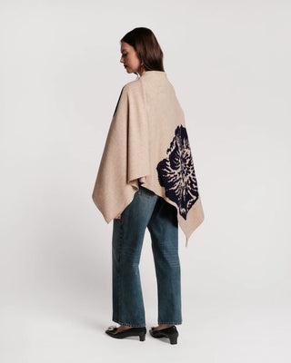 Ginny Wrap Carefree Mum in Camel and Navy