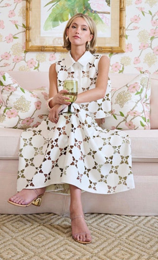 Sleeveless Button Down Top