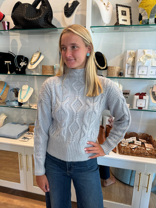 Reba Pullover, Arctic Ice