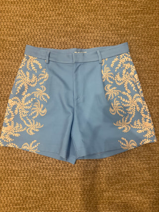 Jade Front Pleated Short