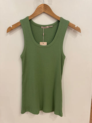 Singlet Rib Knit Top