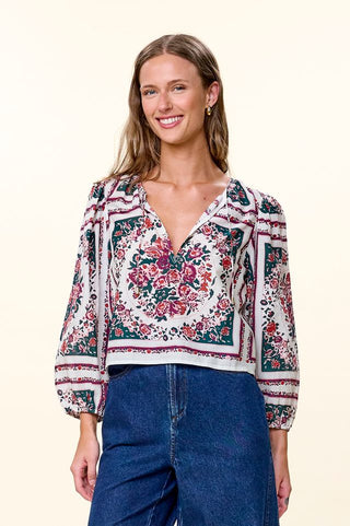Alice Top, Carmella Print