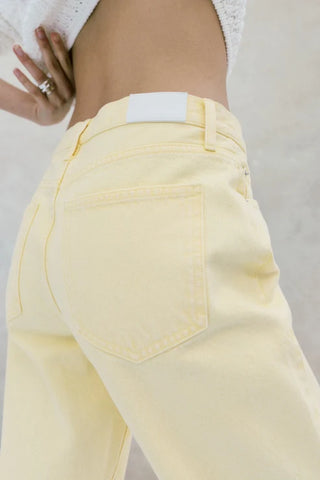 Lexi Denim in Day Glow Yellow