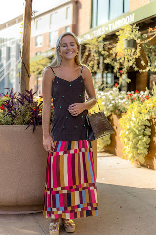 Henry Midi in Autumn Stripe