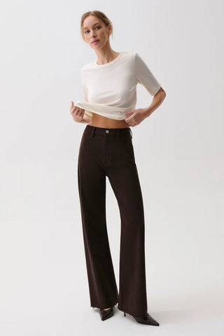 Penny Wide Leg in Mocha