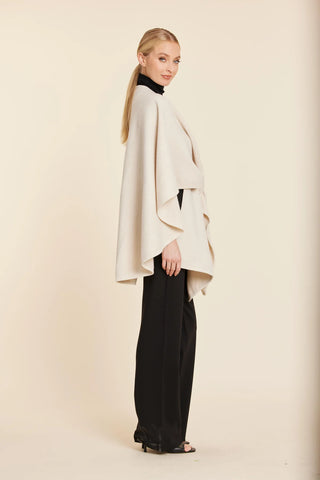 Beige Knit Wrap
