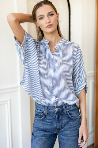 Mandarin Collar Top
