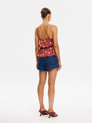 Saro Cami Top, Brick