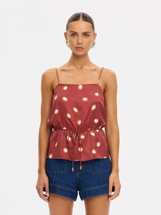 Saro Cami Top, Brick