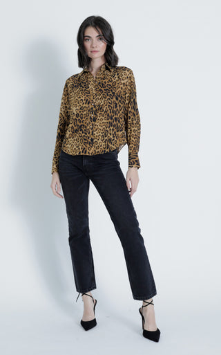 Mariana Print Blouse, Leapord