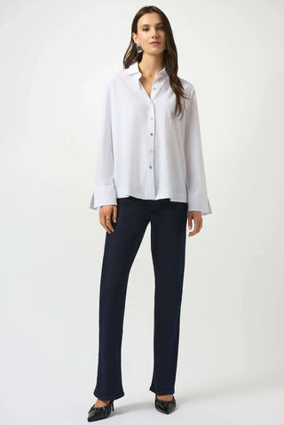 Cuff Sleeve Top, Optic White