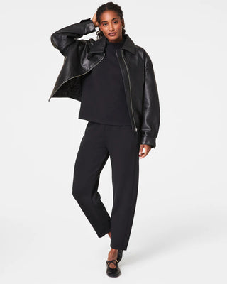 Black Barrel Ankle Pant