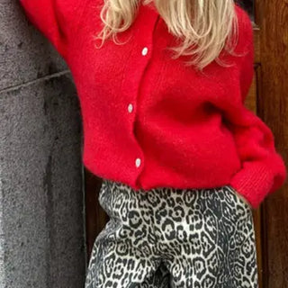 Button Up Classic Cardigan