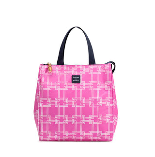 Lunch Tote, Pink Buckle