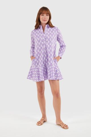 Polly Dress, Lavendar Springs