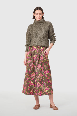 Scout Skirt, Raspberry Garden