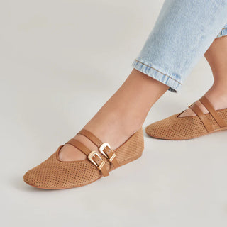 Baylee, Pecan Suede