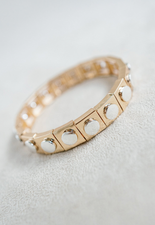 Gold Geometric Bracelet