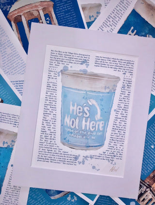 He's Not Cup Print
