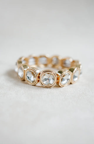 City Girl Round Bracelet - Gold