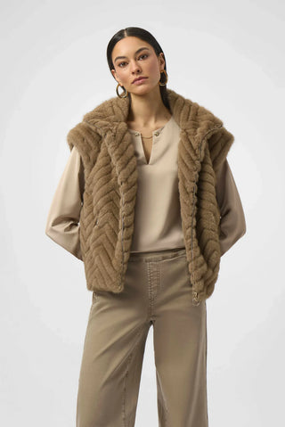 Faux Mink Fur Vest