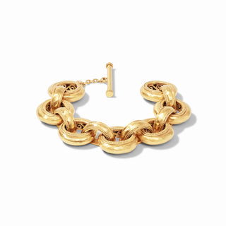 Cannes Statement Hinge Bangle Gold