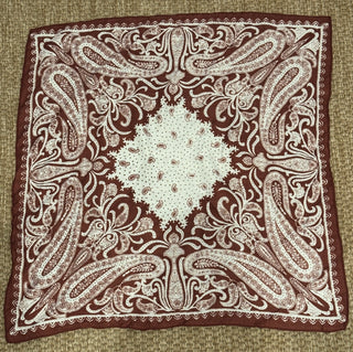 Decorative Scarf, Reddish Brown
