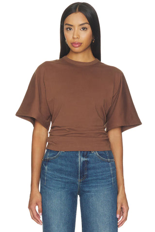 Veronica Fitted Tee in Lindt